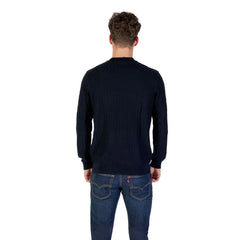 Armani Exchange Blue Marabou Sweatshirt - IT44 | S - Sweatshirts