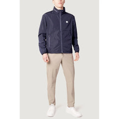 Armani Exchange Blue Polyester Jackets & Coat - IT54 | XXL