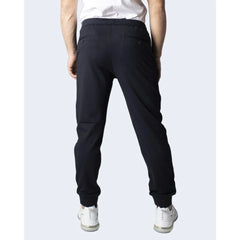 Armani Exchange Blue Viscose Skinny Pant - IT44 | S