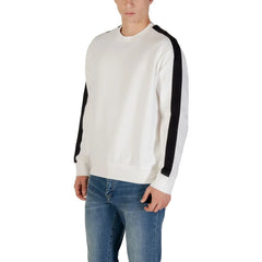 Armani Exchange Cream Cotton Sweatshirt - Sweatshirts