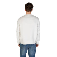 Armani Exchange Cream Cotton Sweatshirt - Sweatshirts