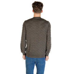 Armani Exchange Green Marabou Sweatshirt - IT44 | S - Sweatshirts