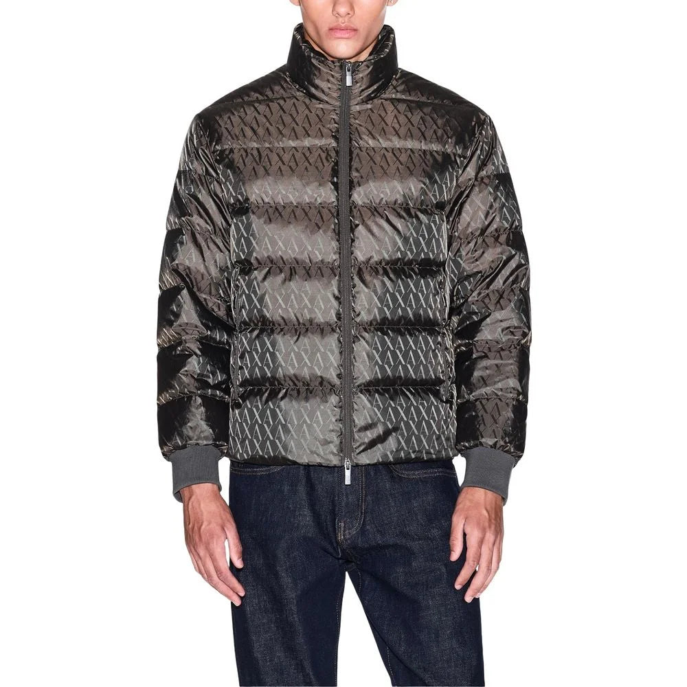 Armani Exchange Green Polyamide Coat - Windbreakers