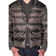 Armani Exchange Green Polyamide Coat - Windbreakers
