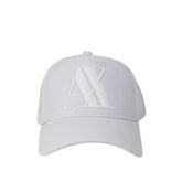 Armani Exchange White Cotton Caps Baseball Hat - UNI