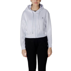Armani Exchange White Cotton Hoody