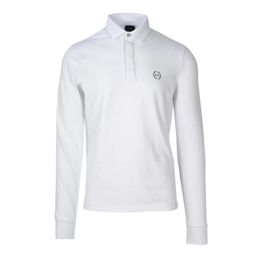 Armani Exchange White Cotton Long Sleeve - IT42 | XS
