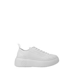 Armani Exchange White Leather Sneaker - EU40/US10