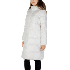 Armani Exchange White Polyamide Coat - Parkas
