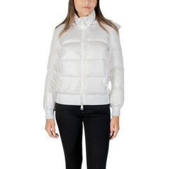 Armani Exchange White Polyamide Coat - Puffer Jackets