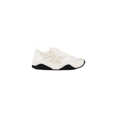 Armani Exchange White Polyester Athletic Sneakers - Sneakers