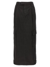 Armarium Black Cotton Mini Skirt