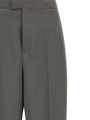 Armarium Gray Virgin Wool Dress Pants - IT40