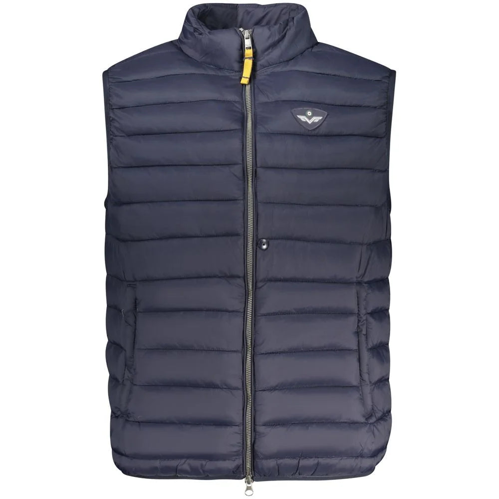 Armata Di Mare Blue Polyamide Men Jacket - Vests