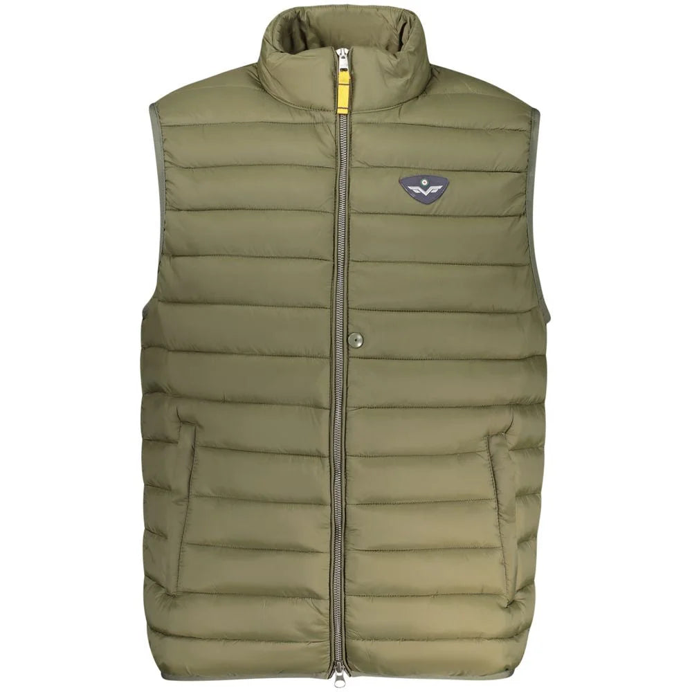 Armata Di Mare Green Polyamide Men’s Jacket - Vests