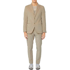 AT.P.CO Beige Cotton Men Suit - Suits