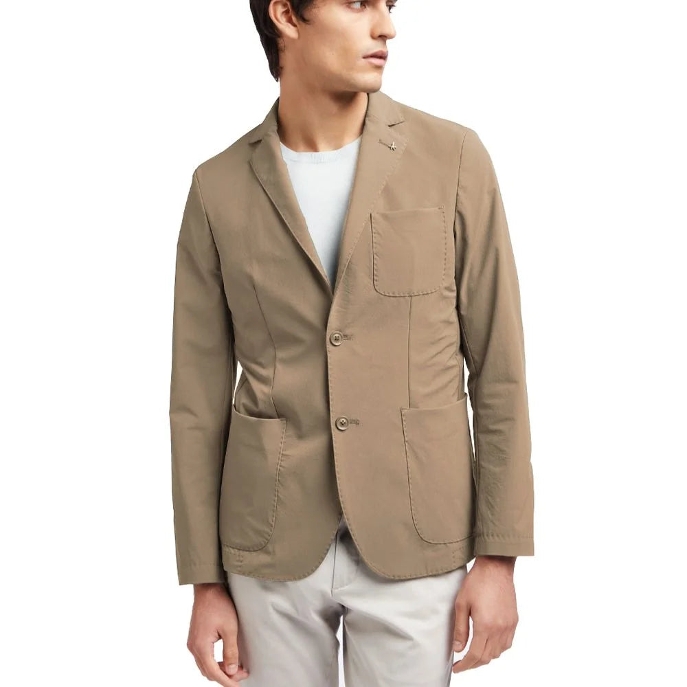 AT.P.CO Beige Polyamide Blazer - Coats & Jackets