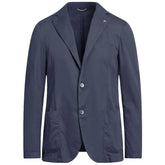 AT.P.CO Blue Cotton Blazer - Sport Jackets