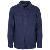 AT.P.CO Blue Linen Shirt - Shirts