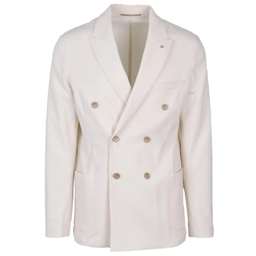 AT.P.CO White Polyester Blazer - Sport Jackets