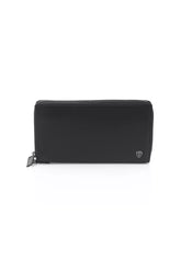 Automobili Lamborghini Black Calfskin Men Wallet - Wallets