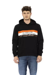 Automobili Lamborghini Black Cotton Men’s Hooded Sweater - M - Hoodies