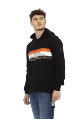 Automobili Lamborghini Black Cotton Men’s Hooded Sweater - M - Hoodies