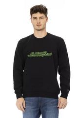Automobili Lamborghini Black Cotton Men’s Sweater - Sweatshirts