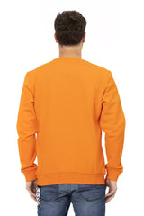 Automobili Lamborghini Orange Cotton Men’s Sweater - Sweatshirts