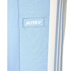 Autry Blue Nylon Joggers (Workout Pants)