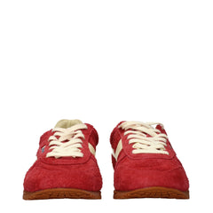Autry Red Leather Sneakers - EU45/US12