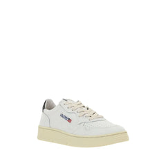 Autry White Calf Leather Bos Taurus Sneakers - EU46/US13