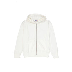Autry White Cotton Hoodie