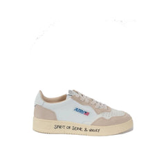 Autry White Goatskin Low Top Sneakers - EU41/US8