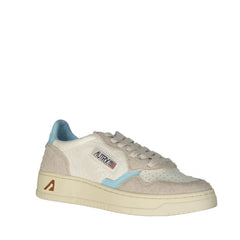 Autry White Leather Low Top Sneakers - Sneakers