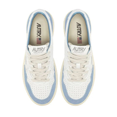 Autry White Leather Low Top Sneakers - Sneakers