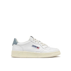 Autry White Leather Low Top Sneakers