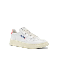 Autry White Leather Low Top Sneakers