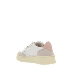 Autry White Leather Low Top Sneakers - EU40/US10 - Sneakers