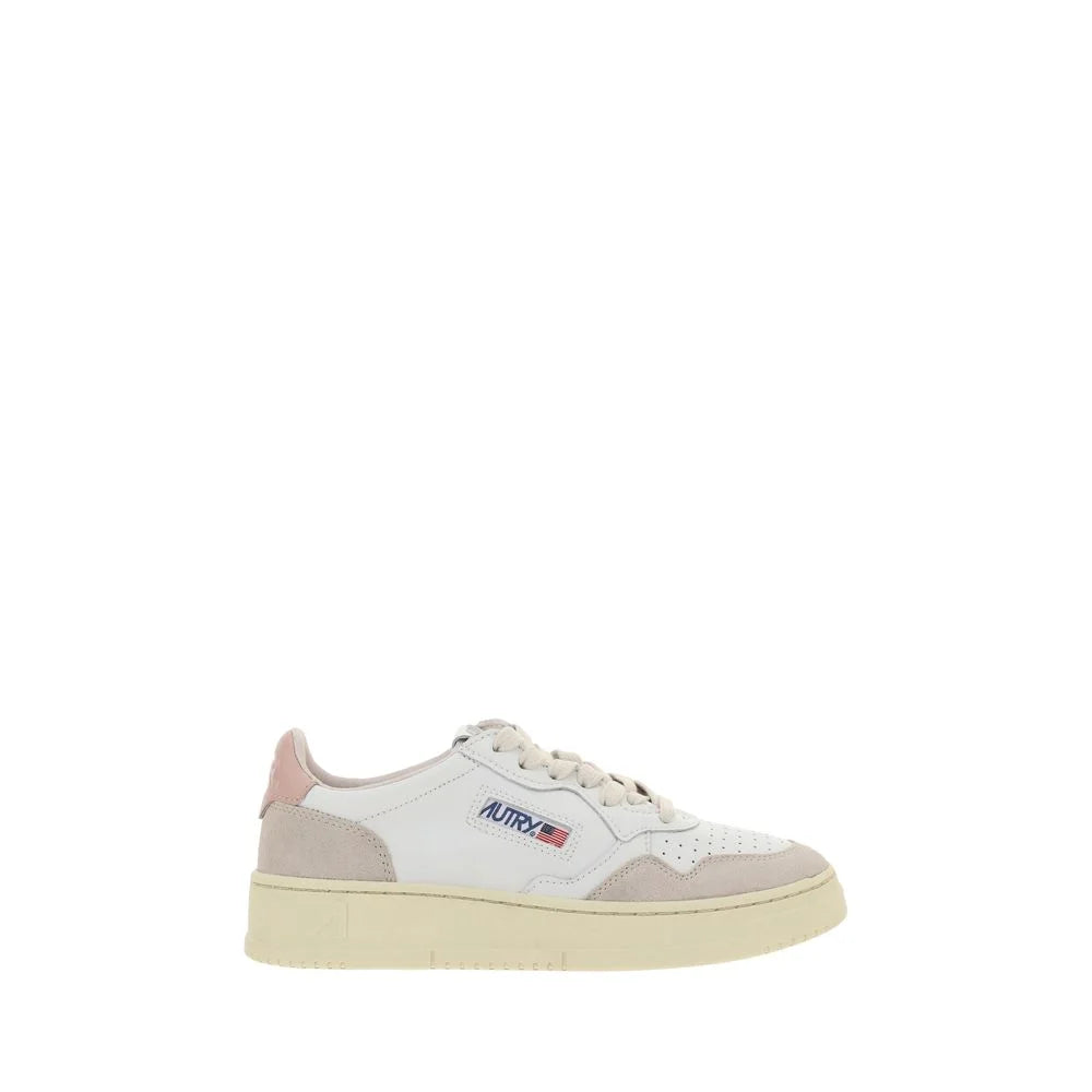 Autry White Leather Low Top Sneakers - EU40/US10 - Sneakers