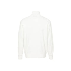 Autry White Nylon Sweatshirt