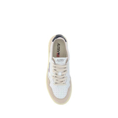 Autry White Rubber Low Top Sneakers