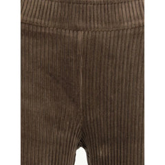Avenue Montaigne Brown Cotton Casual Pants - 14
