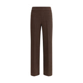 Avenue Montaigne Brown Polyester Casual Pants - 14