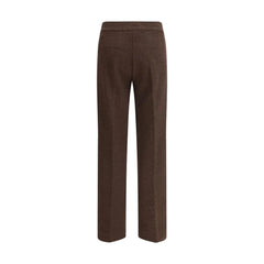 Avenue Montaigne Brown Polyester Casual Pants - 14