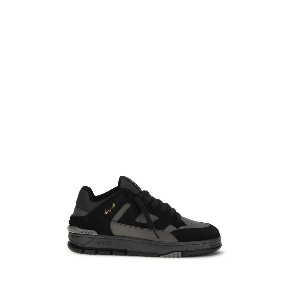 Axel Arigato Black Calf Leather Bos Taurus Athletic Sneakers