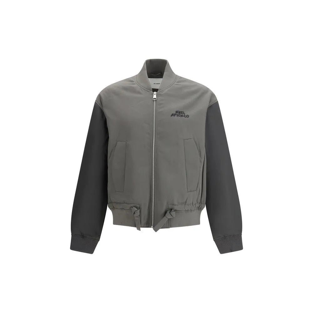 Axel Arigato Gray Polyester Bomber