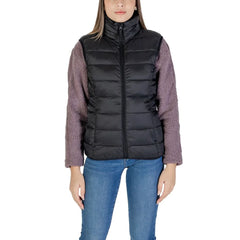 B.Young Black Nylon Sleveless Jacket - IT38|XS - Vests