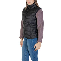 B.Young Black Nylon Sleveless Jacket - IT38|XS - Vests