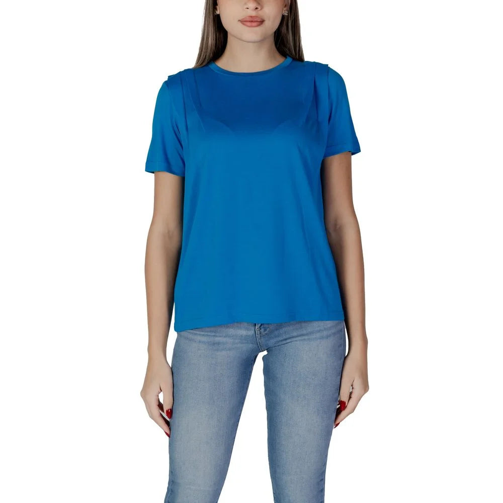 B.Young Blue Modal T-Shirt - IT40|S - T-Shirts